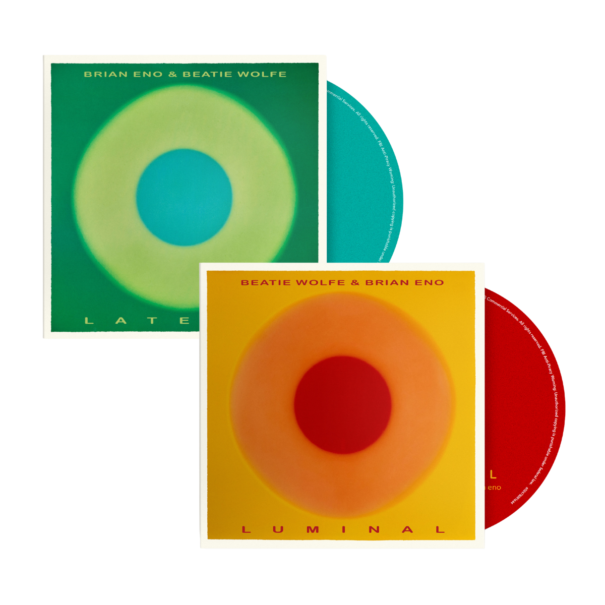 Luminal + Lateral SoftPak CD Bundle - Brian Eno Luminal + Lateral SoftPak CD Bundle - Brian Eno