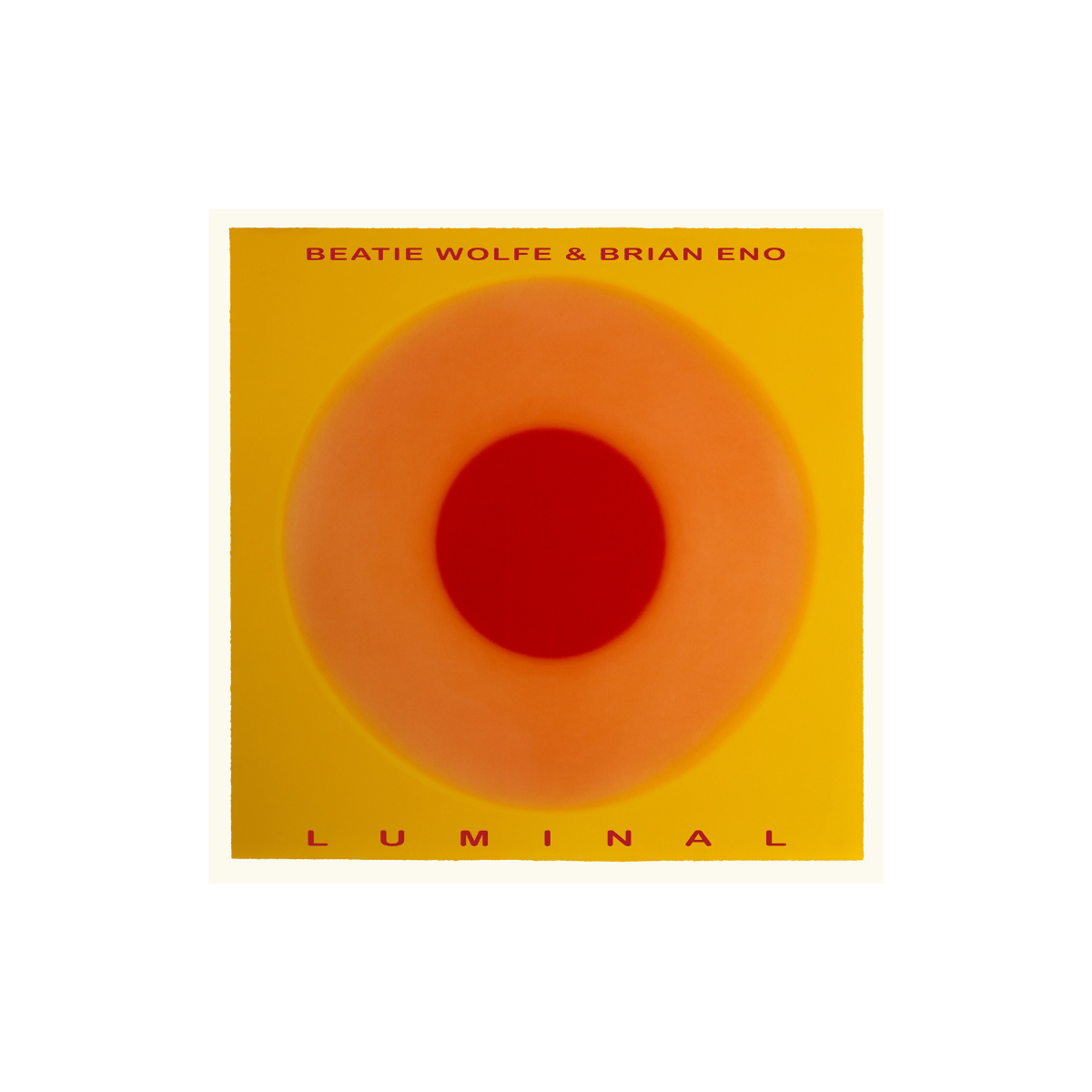 Brian Eno & Beatie Wolfe - Luminal (Orange BioVinyl)