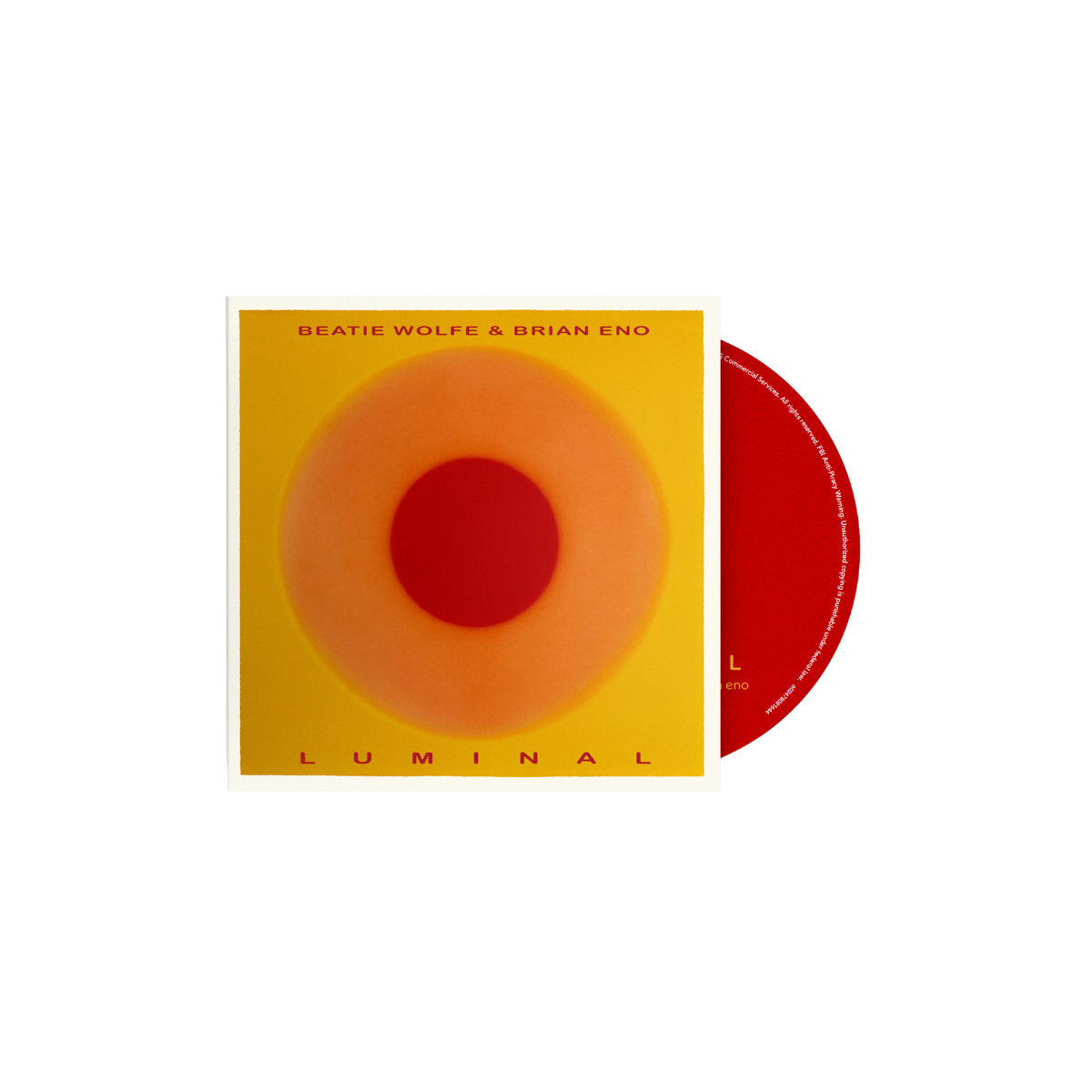 Brian Eno & Beatie Wolfe - Luminal (SoftPak CD)