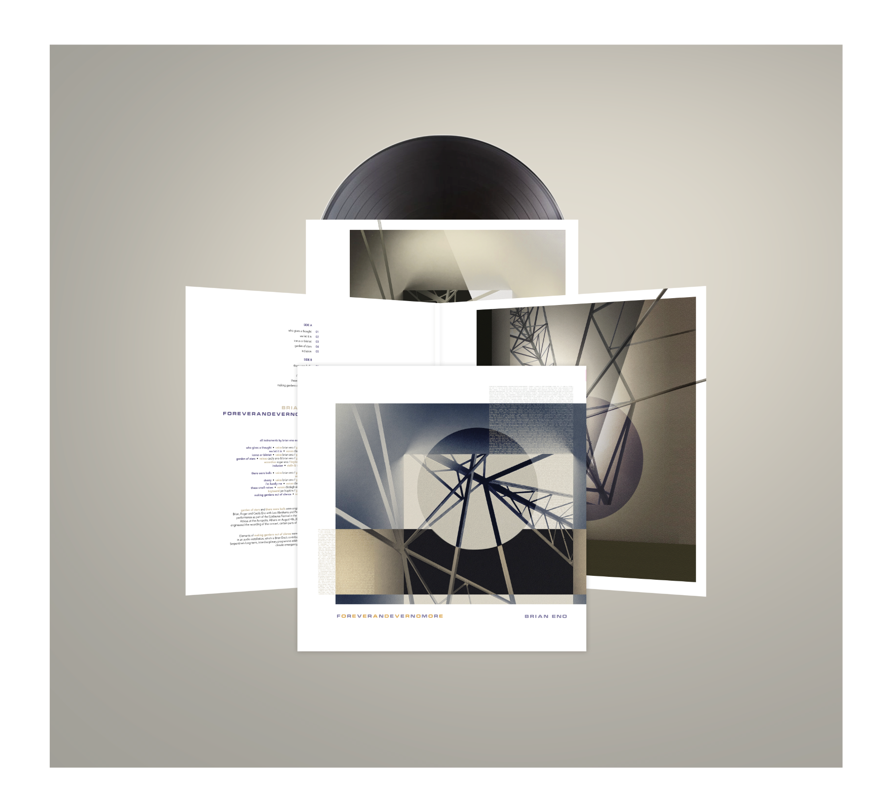 Brian Eno - FOREVERANDEVERNOMORE: Vinyl LP